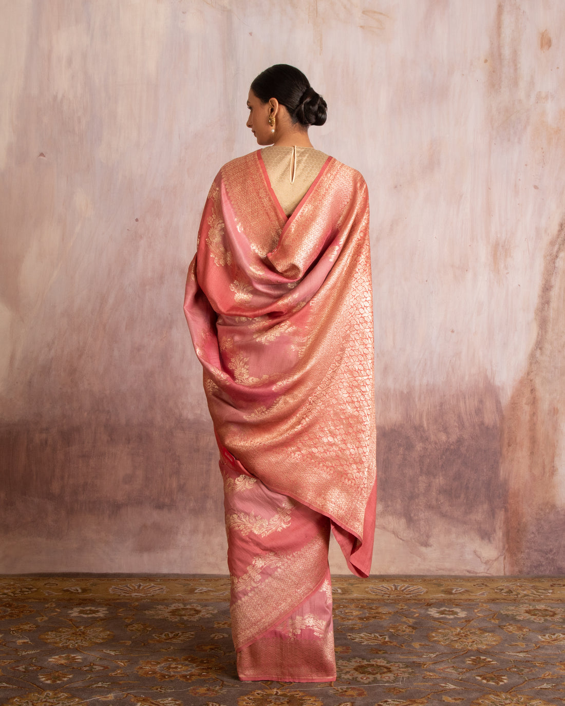 Mananya Rangkat Handwoven Saree Georgette