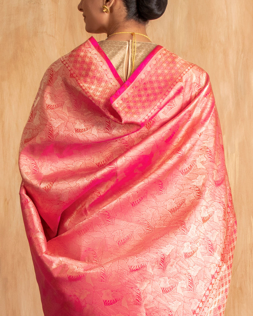 Ila Pichwai Saree Silk