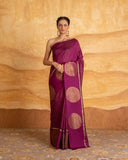 Tatvika Geometrical Weave Saree Puna Silk