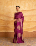Tatvika Geometrical Weave Saree Puna Silk