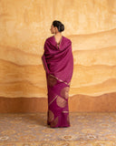 Tatvika Geometrical Weave Saree Puna Silk