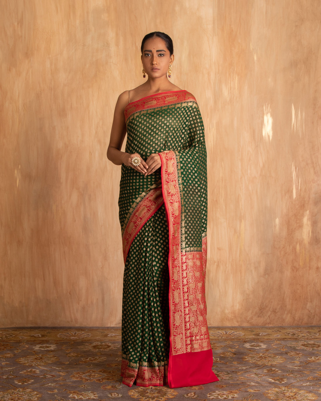 Lavani Buti Saree Georgette