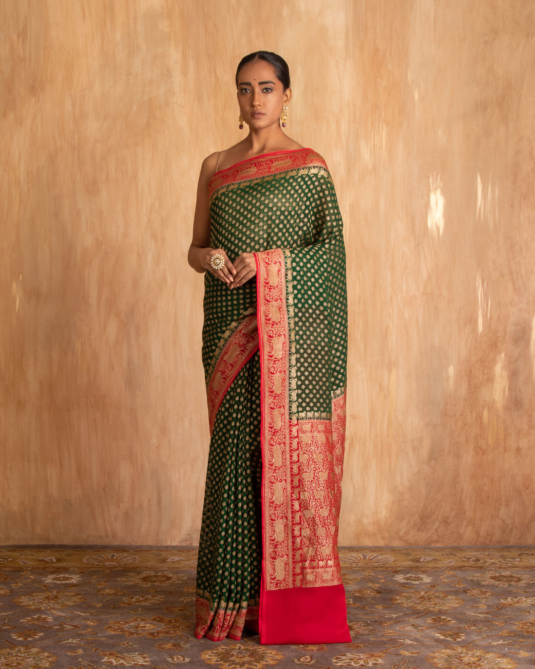 Lavani Buti Saree Georgette