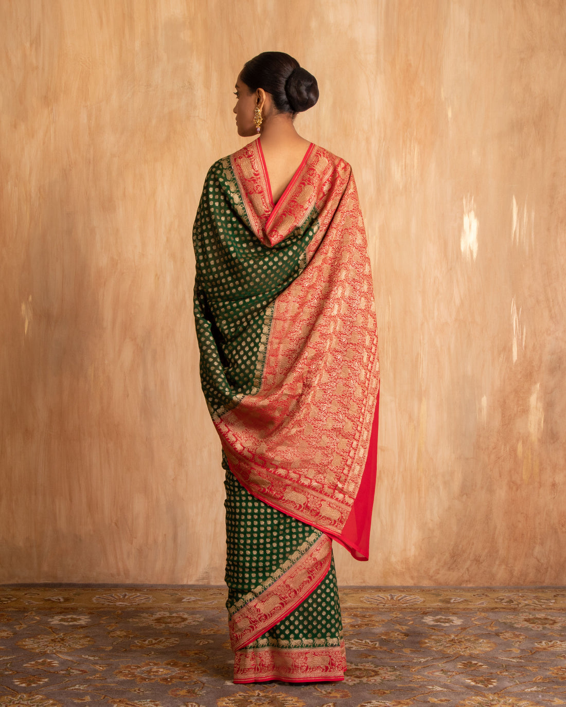 Lavani Buti Saree Georgette