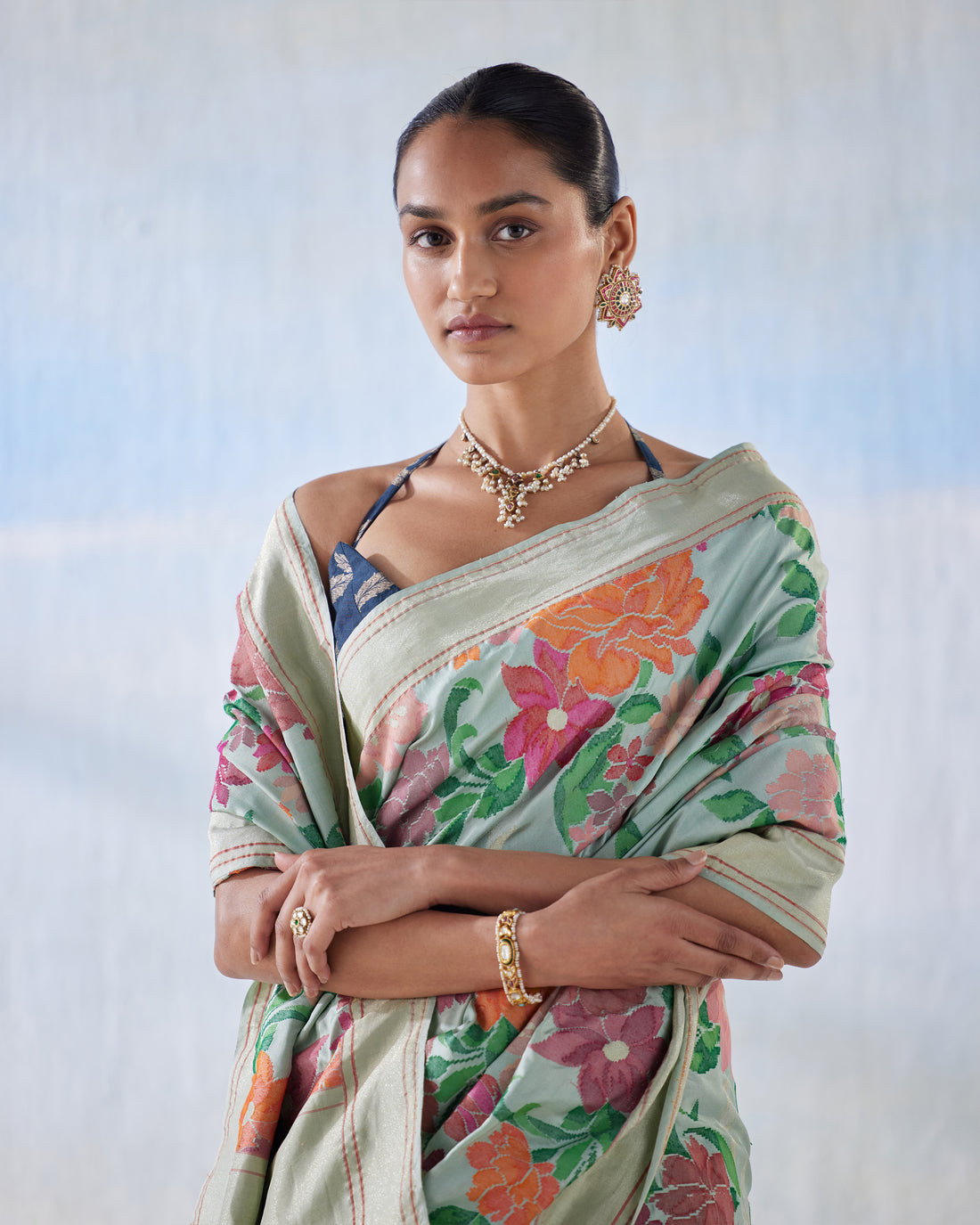 Real Zari Handwoven Silk Saree