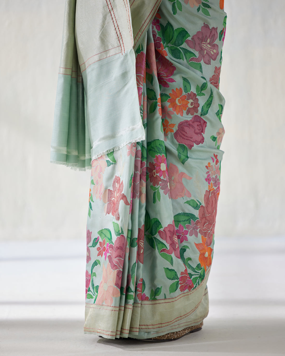 Real Zari Handwoven Silk Saree
