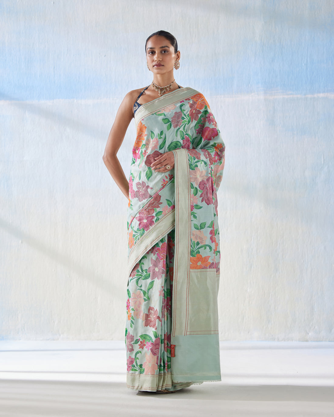 Real Zari Handwoven Silk Saree