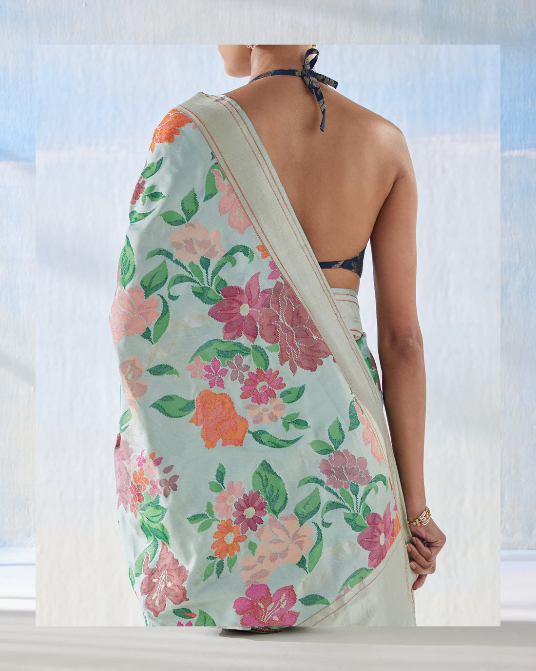 Real Zari Handwoven Silk Saree