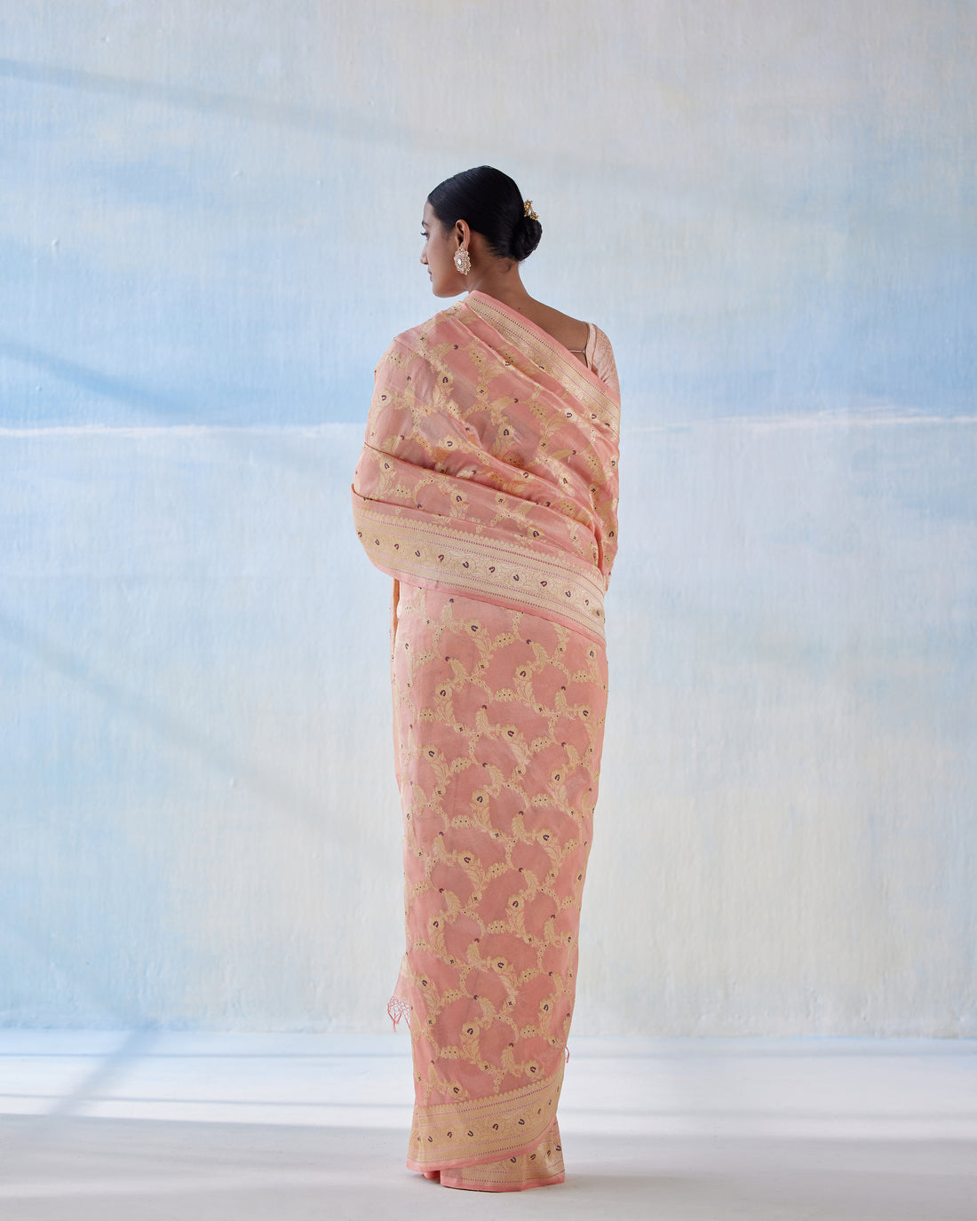 Tissue Silk Real Zari Saree