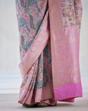 Georgette Silk Real Zari Saree