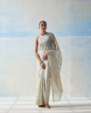 Real Zari Organza Silk Saree